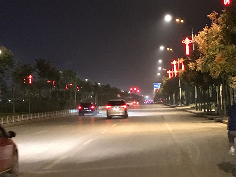 菏澤市鄆城縣水滸路、金河路照明改造
